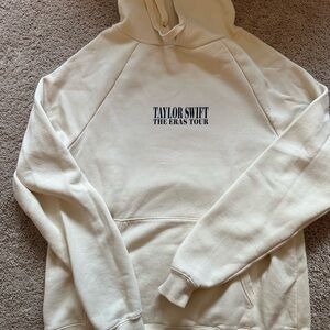 Taylor Swift Cream Hoodie Sweatshirt with Hood
